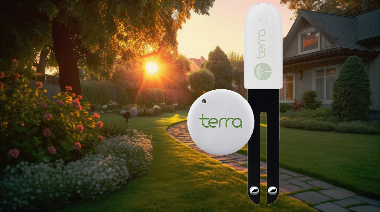 Optional sensors for soil and weather complete the picture of what's happening in your environment